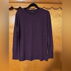 Banana Republic Plum Crewneck Sweater